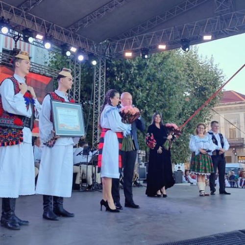 Paula Seling a primit titlul de Cetățean de Onoare al municipiului Baia Mare