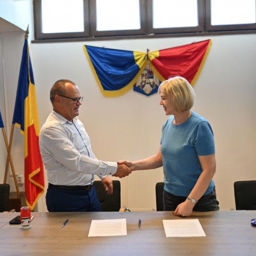 Comuna Tuluceşti a încheiat un parteneriat cu asociaţii din Republica Moldova