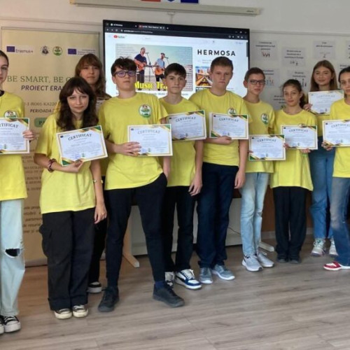 Proiectul ieșean „Be Smart, Be Green!” a câștigat Premiul european pentru predare inovatoare