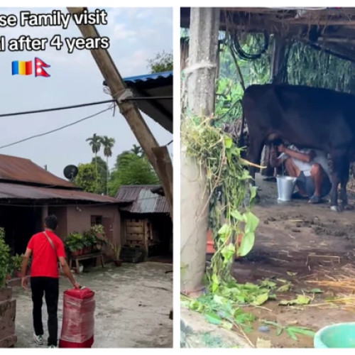 Muncitor nepalez se întoarce acasă după patru ani petrecuți în România