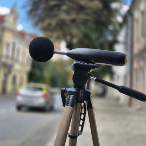 Traficul redus din weekend scade zgomotul stradal la Bistrița cu 0,45%