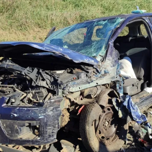 Accident în Corpadea: tânără a intrat pe contrasens și a lovit o femeie de 51 de ani