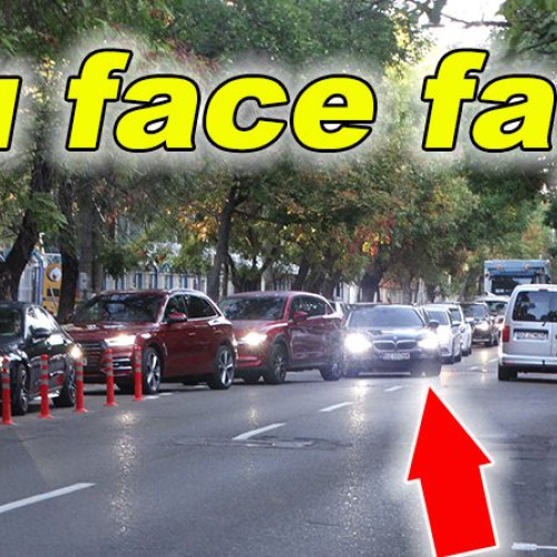 Blocaje temporare pe pista „Stop&Go” din Spiru Haret din cauza numărului mare de mașini