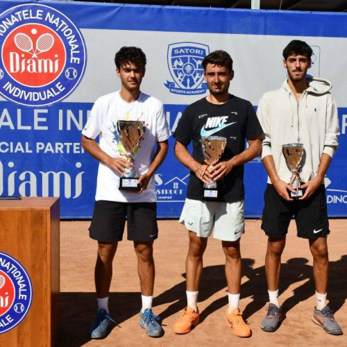 Cezar Papoe a obținut medalia de bronz la Campionatele Naționale de tenis seniori