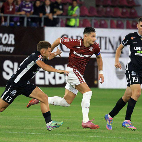 Hermannstadt a învins Rapid în ultimele minute la Giulești