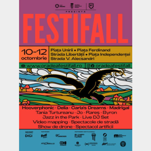 Oradea se pregătește pentru trei zile de muzică și artă la Festifall 2025