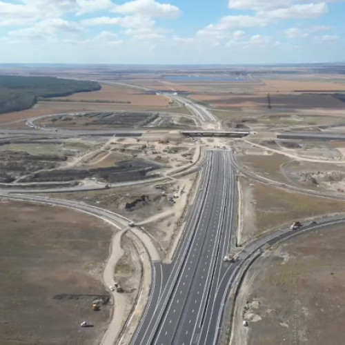 Stadiul lucrărilor la lotul 3 al autostrăzii Ploieşti-Buzău a ajuns la 81%