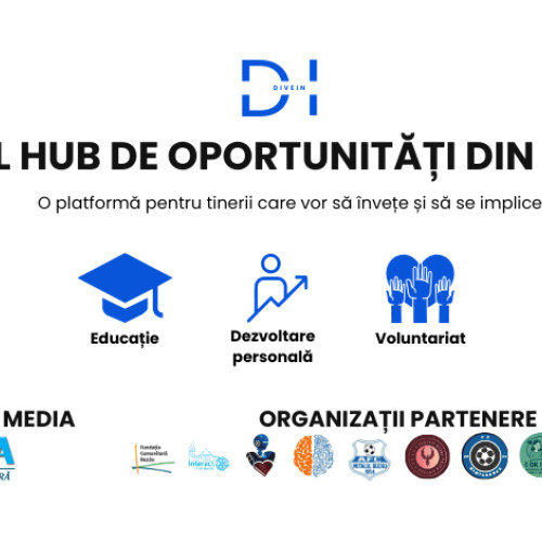 DiveIn, primul hub online pentru tinerii din județul Buzău, centralizează oportunitățile locale