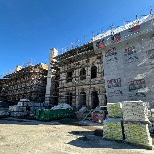 Palatul Administrativ din Bacău, reabilitat în proporție de 50% după 7 luni