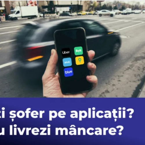 Primul sindicat din România pentru șoferii platformelor digitale a fost lansat