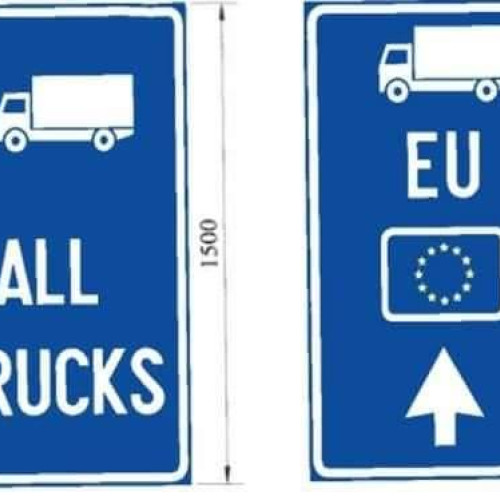 Masuri CNAIR pentru fluidizarea traficului la frontiere - Banda speciala pentru vehiculele europene, incepand de marti si punctul de trecere de la Giurgiu deschis de vineri