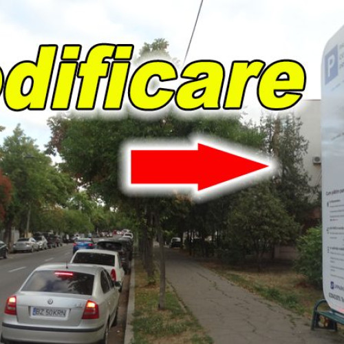 Pe strada Spiru Haret se introduce parcare cu plată de la ora 7 dimineața