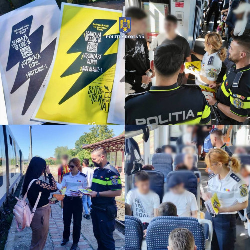 Campanie pentru siguranța elevilor în zona căilor ferate în județul Dâmbovița