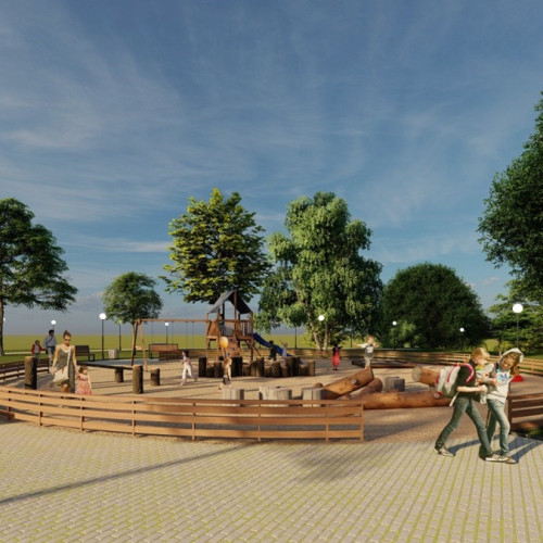 Primarul Iulia Iurea anunță un proiect pentru un parc urban în Valu lui Traian