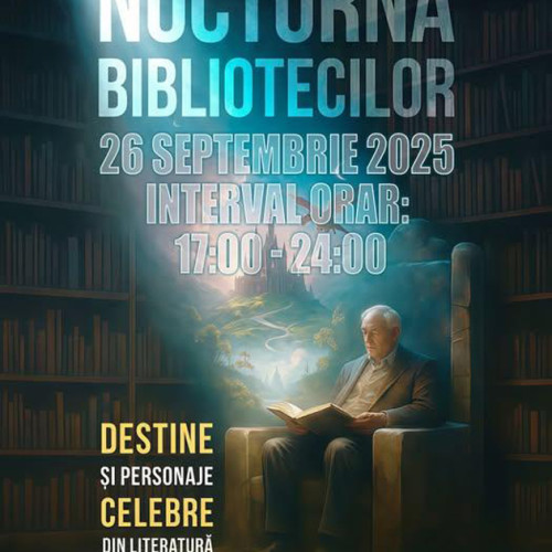Nocturna Bibliotecilor 2025 la Biblioteca Județeană „Nicolae Iorga” din Ploiești