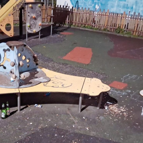 Tineri sancționați cu 2.000 lei după petrecerea dintr-un parc pentru copii