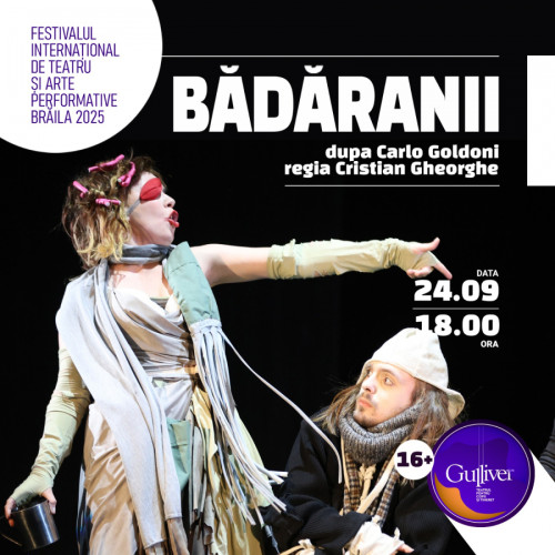 Teatrul Gulliver se prezintă la festivaluri importante din Brăila și Timișoara