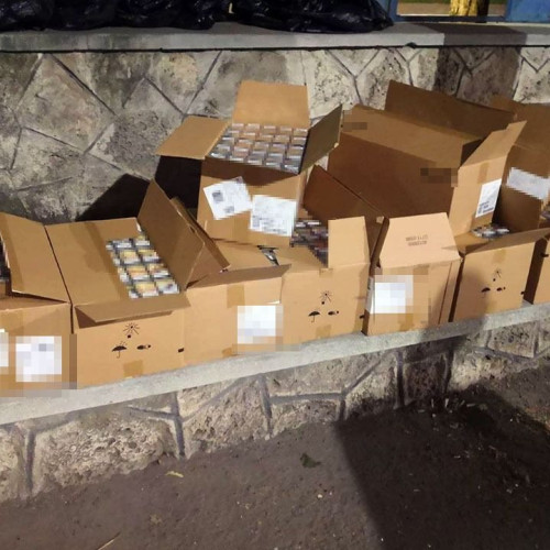 Contrabandă cu 60.000 de țigarete oprită la frontiera cu Bulgaria