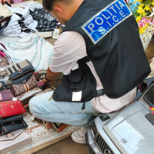 34 de infracțiuni constatate la o firmă din Săveni pentru comercializarea de produse contrafăcute