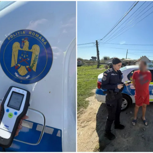 Acțiune de amploare a poliției în Dej pentru siguranța rutieră și prevenirea infracțiunilor