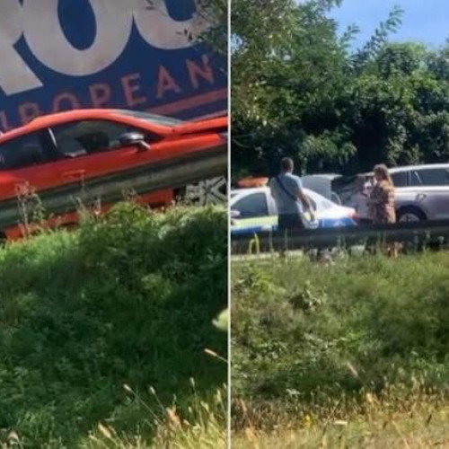 Patru mașini implicate într-un carambol pe DN7, o persoană rănită ușor