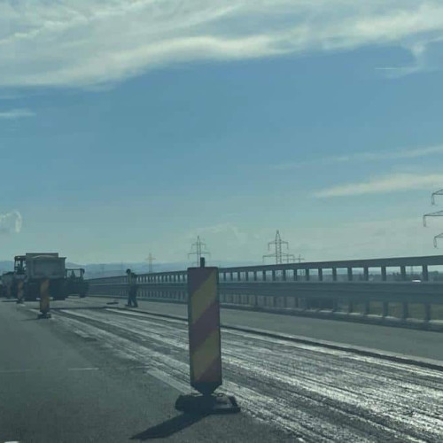 Restricții de circulație pe autostrada A10 în zona Alba Iulia miercuri după-amiază