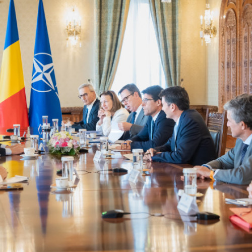 Nicușor Dan discută la Cotroceni oportunități în industria de apărare cu Airbus și ambasadori europeni