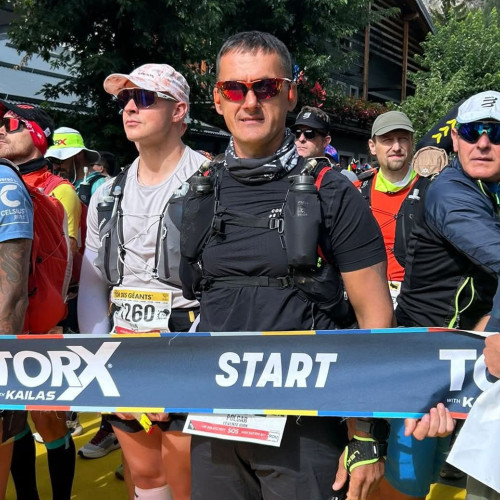 Levente Polgar, din Alba, a terminat pentru a treia oară Tor des Geants 2025