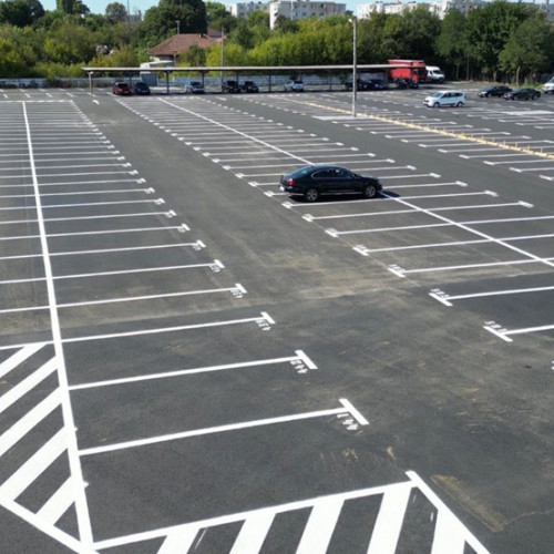 Constanța are o parcare modernă cu 496 de locuri în fosta curte a Secției 5 de Poliție