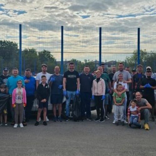 Berceni: voluntarii au curățat spațiile publice și Primăria combate aruncarea ilegală a deșeurilor