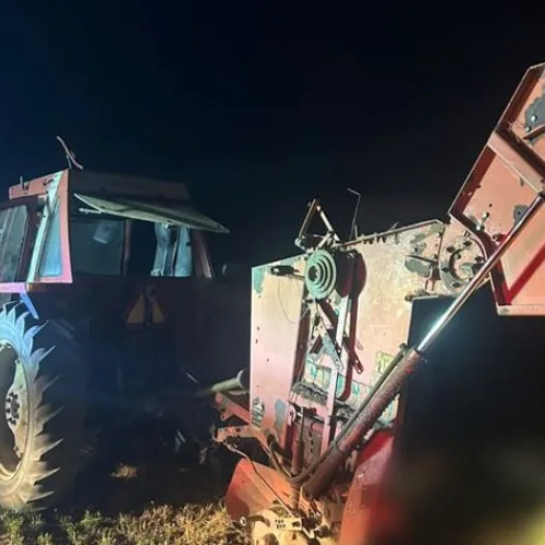 Bărbat mort după ce a fost prins într-un utilaj agricol în Șomcutu Mic, județul Cluj