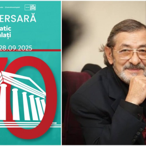 Teatrul Dramatic „Fani Tardini” Galați sărbătorește 70 de ani de existență