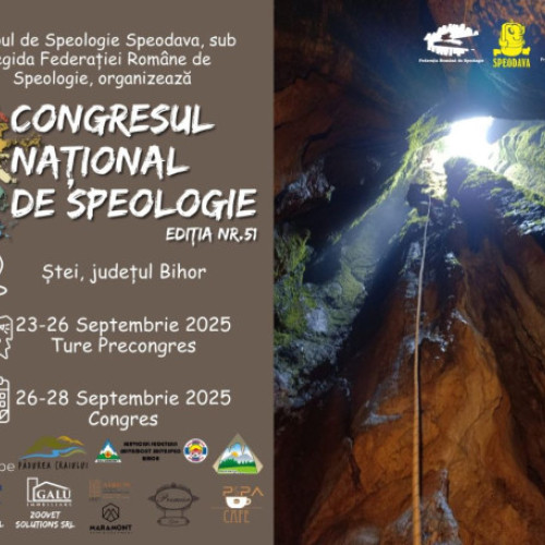Congresul Național de Speologie revine la Ștei pentru ediția cu numărul 51