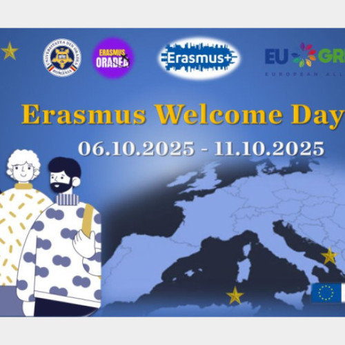 Universitatea din Oradea organizează Erasmus Welcome Days pentru studenții internaționali