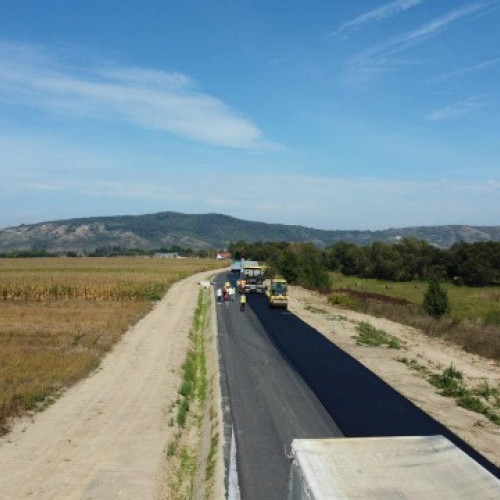 Lucrările de modernizare a DJ 103D Viștea intră în faza finală