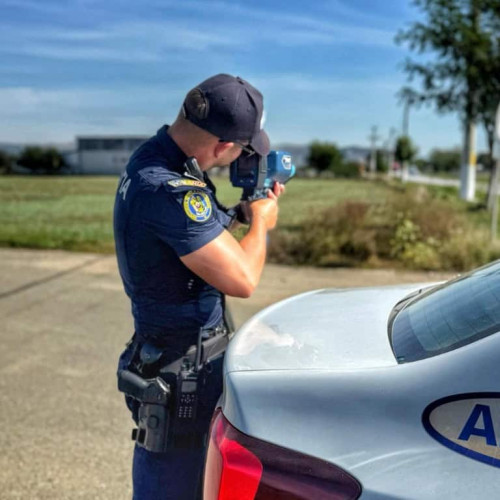 Peste 150 de șoferi amendați în patru ore pe DN 1 în județul Alba