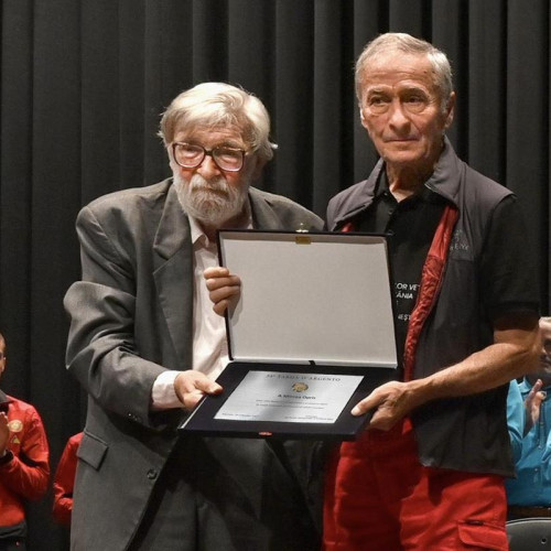Mircea Opriș, premiat la Pinzolo pentru contribuția sa la salvarea montană