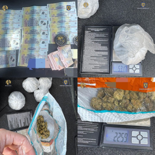 23 de suspecți arestați după percheziții la traficanți de droguri din Arad