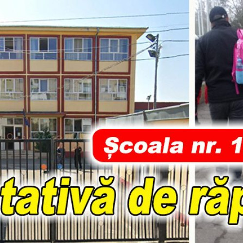 Bărbat reținut după ce a încercat să ia de mână o fetiță la ieșirea de la școală în Buzău