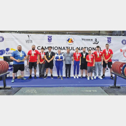 Sportivii bihoreni au strălucit la Campionatul Național de Powerlifting de la Alba Iulia