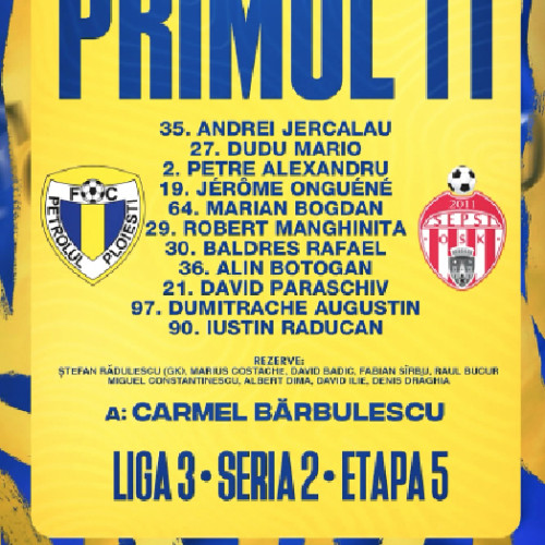 Petrolul II obține prima victorie în Liga a 3-a după un meci dominat