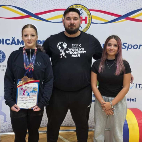 Sportivele CS Unirea Alba Iulia au obținut rezultate remarcabile la finala națională de haltere