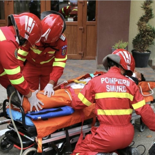 Jandarmii dâmbovițeni implicati într-un exercițiu tactic complex la Târgoviște