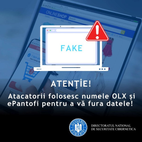 Atacuri cibernetice vizează platforme online populare precum OLX și ePantofi