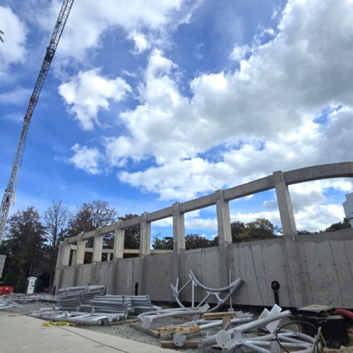 Lucrările la Delfinariul Constanța continuă pentru finalizare înainte de iarnă