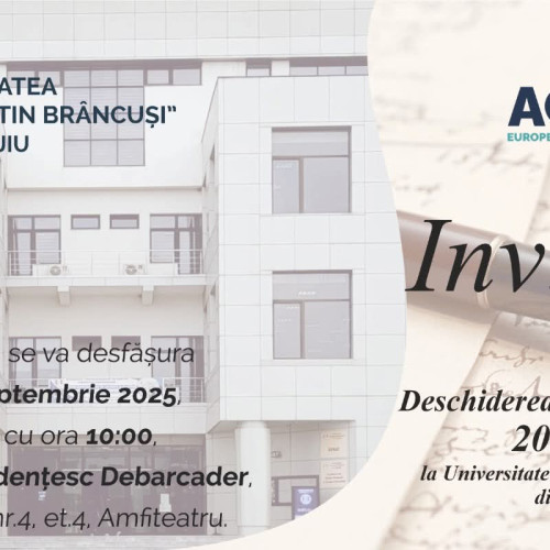 Universitatea Constantin Brâncuși din Târgu Jiu începe noul an universitar