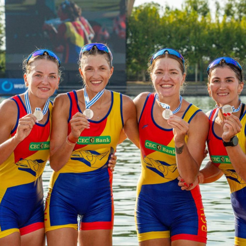 România cucerește două medalii de argint la Campionatul Mondial de Canotaj de la Shanghai
