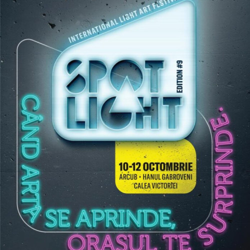Festivalul Spotlight aduce arta luminii în București în octombrie 2025