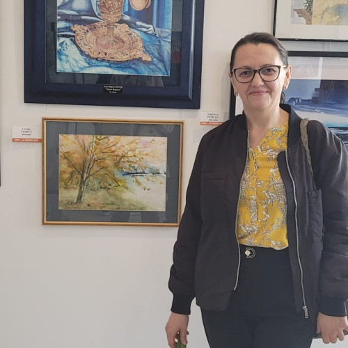 Medicul cardiolog din Botoșani care și-a regăsit pasiunea pentru pictură la vârsta pensionării