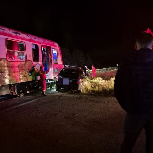 Accident feroviar fără victime în localitatea Lechința